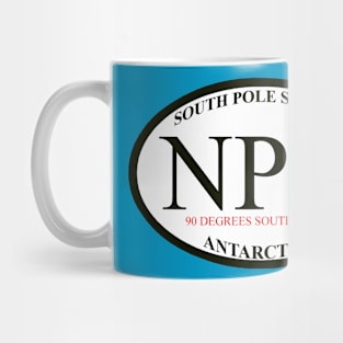 South Pole Station Call Sign Mug